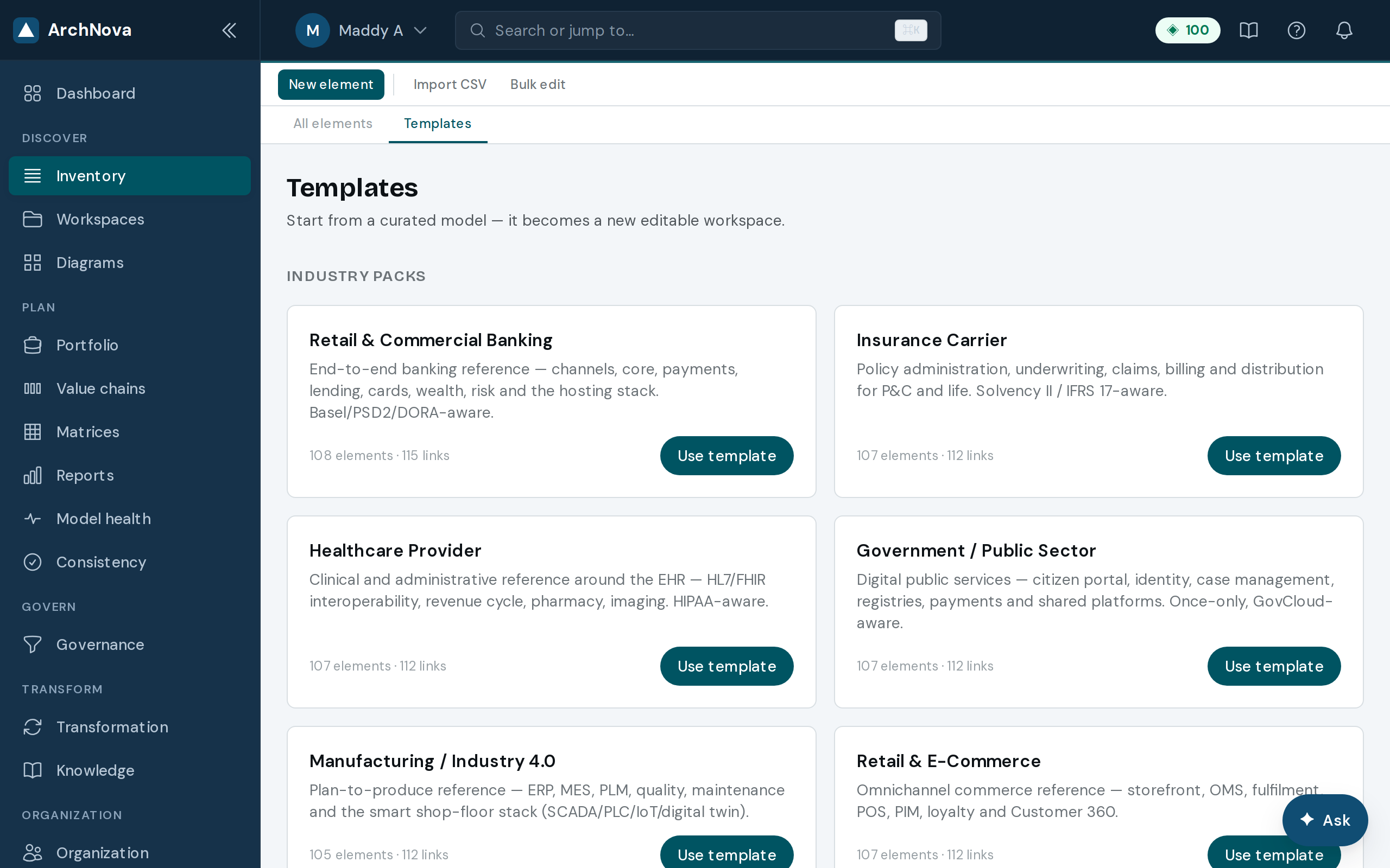 Templates & packs